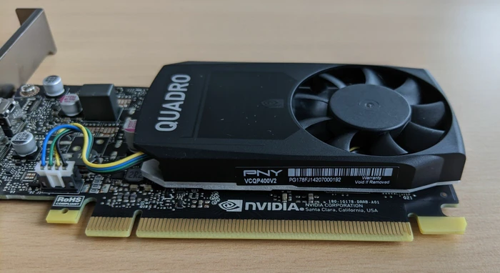 PNY Quadro P400 V2, 2GB GDDR5, 3x mDP, Smallbox