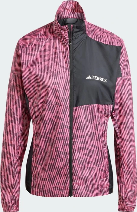 adidas Terrex Trail Running Laufjacke pink fusion/aurora black (Damen)