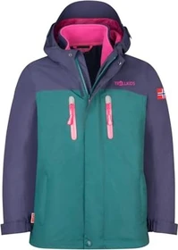 Trollkids Girls Bryggen 3in1 Funktionsjacke deep violet (Junior)