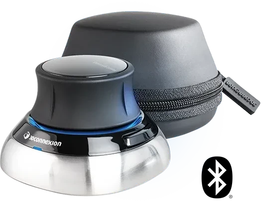 3Dconnexion SpaceMouse Wireless Edition, USB-C/Bluetooth