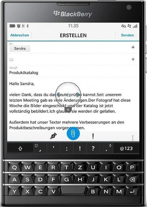 BlackBerry Passport schwarz