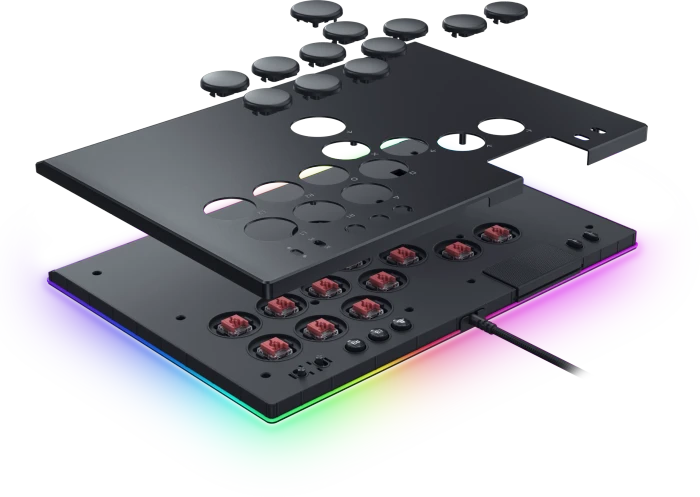 Razer Kitsune Arcade Controller schwarz (PS5/PC)