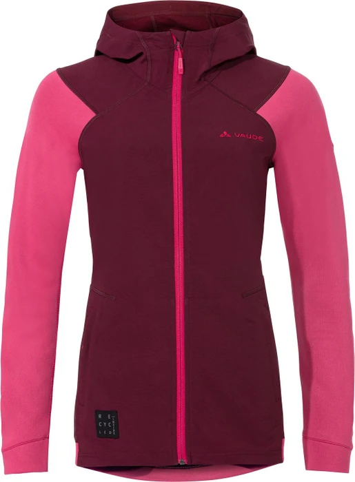 Vaude Tremalzo Fleece Fahrradjacke crimson red (Damen)