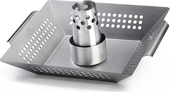 Napoleon Wok und Hähnchenhalter