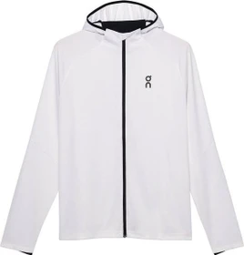 On Climate Zip Hoodie Laufjacke weiß (Herren)