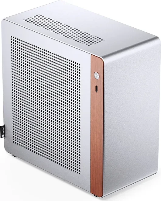 Jonsbo NV10, silber, Mini-ITX