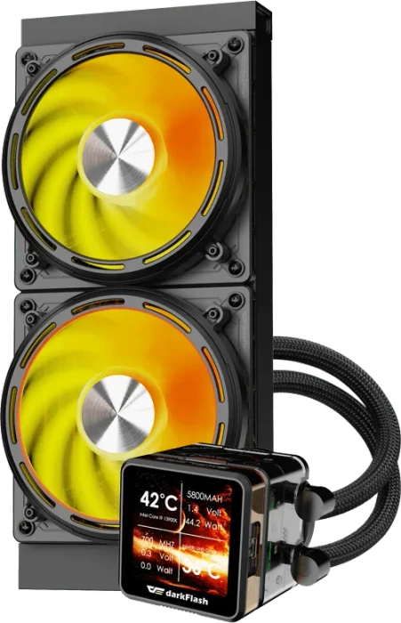 DarkFlash Explore DE240 Black, schwarz