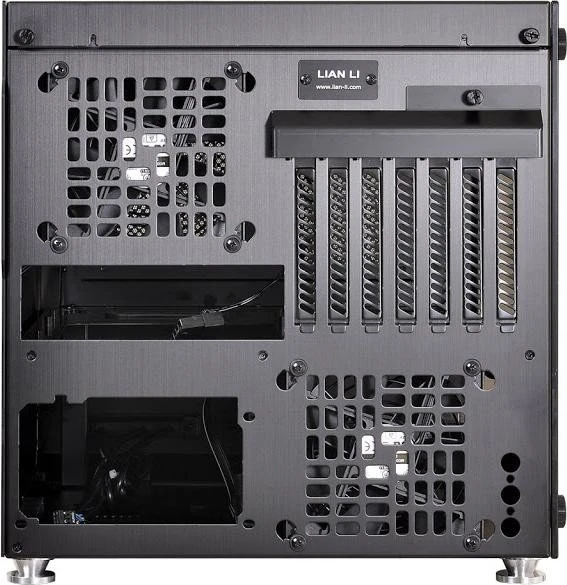 Lian Li PC-V33WX schwarz, Glasfenster