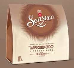 Douwe Egberts Senseo Cappuccino Choco Kaffeepads,     8 Stück