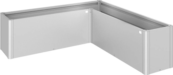 Biohort Pflanzbeet Belvedere L200Midi Hochbeet 201x201cm silber-metallic