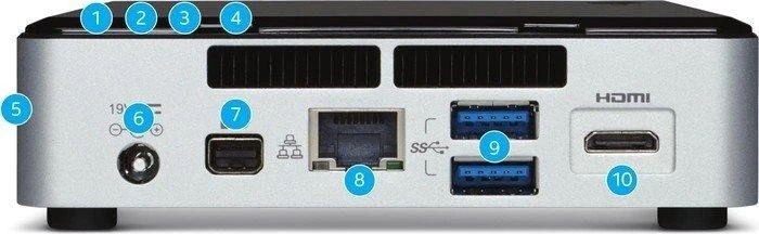 Intel NUC Kit - Slim - Rock Canyon - NUC5i5RYK