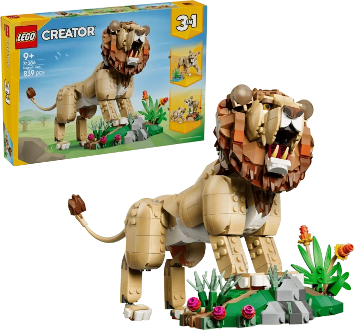 LEGO Creator 3in1 - Wilde Tiere: Majestätischer Löwe