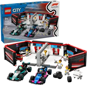 LEGO City - F1 Garage & Mercedes-AMG & Alpine Cars