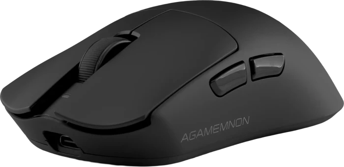 White Shark Agamemnon 8KHz Wireless Gaming Mouse, schwarz, USB/Bluetooth