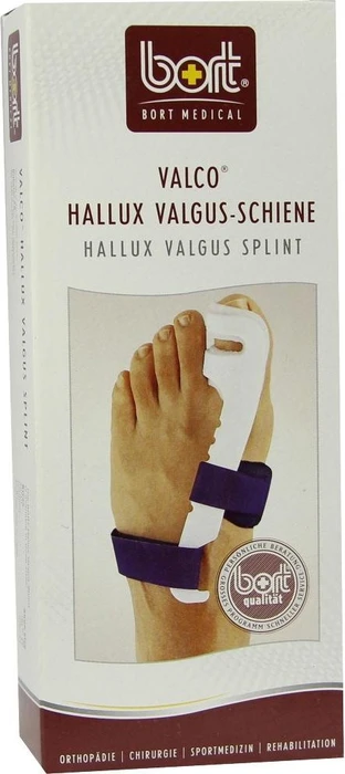 Bort Medical Valco Hallux Valgus Schiene rechts Größe L, 1 Stück