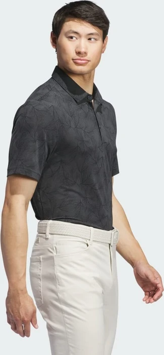 adidas Ultimate365 Mesh Print Poloshirt kurzarm carbon/black (Herren)