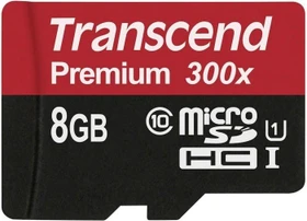 Transcend Premium R45 8GB, UHS-I, Class 10