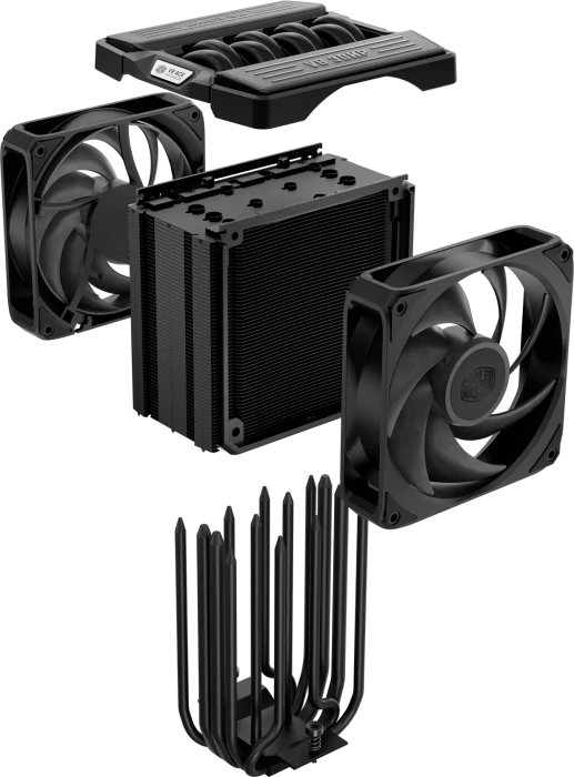 Cooler Master V8 Ace 3DHP, schwarz