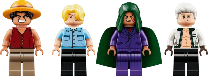 LEGO One Piece - Showdown mit Kapitän Smoker