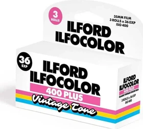 Ilford Ilfocolor 400 Plus 135/36 Farb-Negativfilm 3er Pack