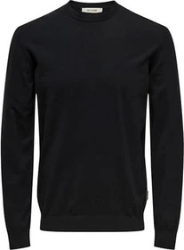 ONLY & SONS Loui Strickpullover schwarz (Herren)