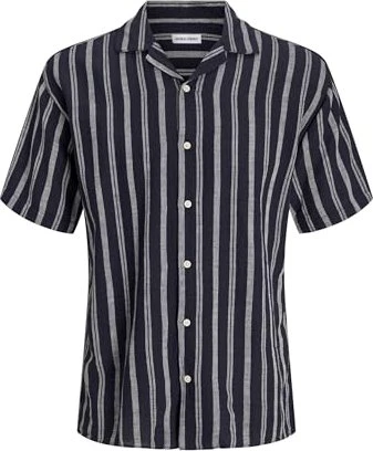 Jack & Jones Relaxed Fit Hemd kurzarm sky captain (Herren)