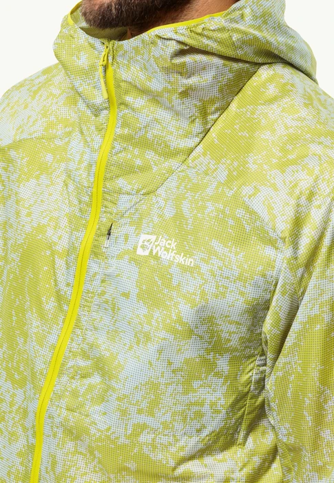 Jack Wolfskin Prelight Windbreaker Funktionsjacke grid camo firefly (Herren)