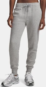 Under Armour Rival Fleece Trainingshose lang mod grey light heather/white (Damen)