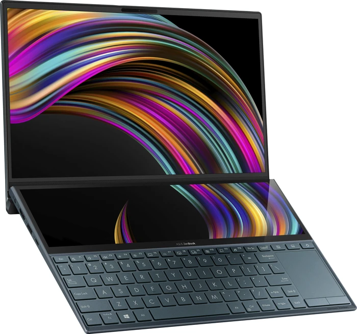 ASUS ZenBook Duo UX481FA-BM025R, Celestial Blue, Core i5-10210U, 16GB RAM, 512GB SSD, DE