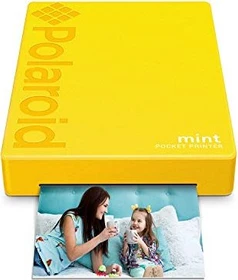 Polaroid Mint ZINK Pocket Printer, gelb