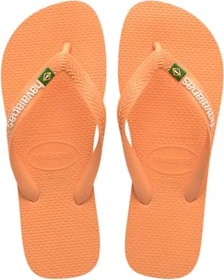Havaianas Brasil Logo peach
