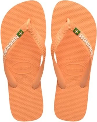 Havaianas Brasil Logo peach