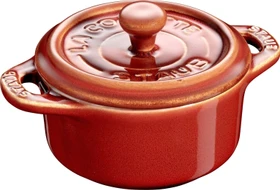 Zwilling Staub Ceramique Mini Cocotte Schmortopf 10cm antik-kupfer