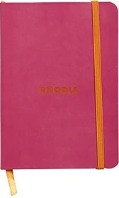 Rhodia Rhodiarama Notizbuch, A6, liniert, Softcover, raspberry rosa, 72 Blatt