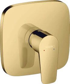 Hansgrohe Talis E Einhebel-Brausemischer Unterputz für iBox universa polished gold optic