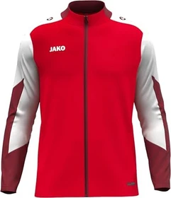 Jako Dynamic Trainingsjacke rot/weiß/dunkelrot