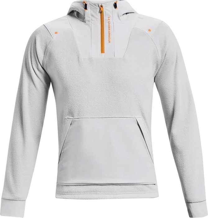 Under Armour Rush Hoodie Funktionsshirt kurzarm grau (Herren)