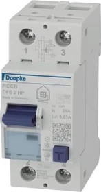 Doepke Fehlerstromschutzschalter DFS 2 025-2/0,03-HP