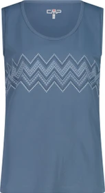 CMP Frontgrafik Tanktop Funktionsshirt ärmellos space (Damen)