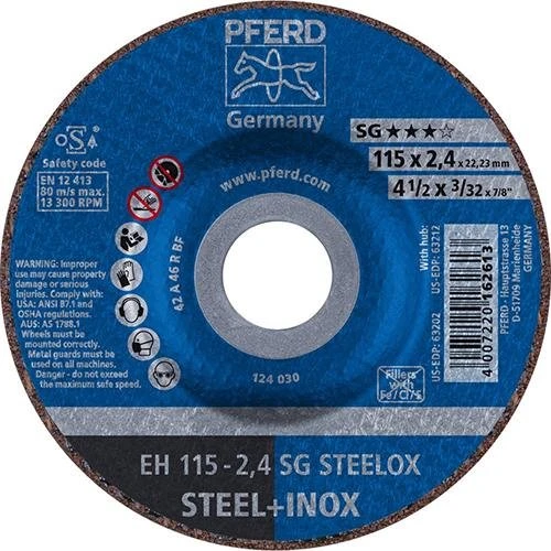 Pferd EH 115-2.4 SG STEELOX Trennscheibe, 115x2.4x22.23mm, 25 Stück