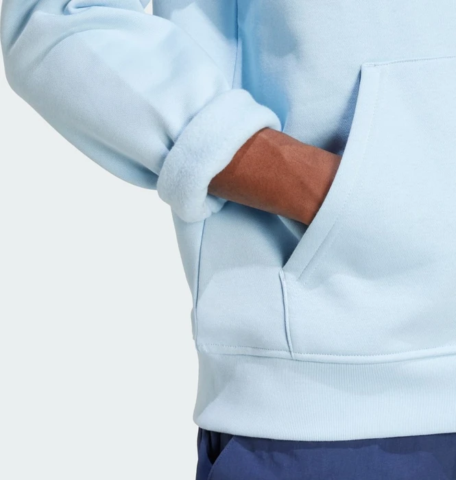 adidas Trefoil Essentials Hoodie clear sky (Herren)