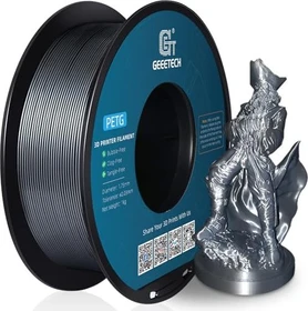 Geeetech PETG, silber, Spule, 1.75mm, 1.00kg
