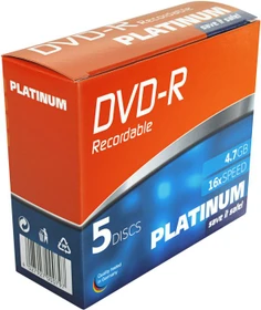 BestMedia Platinum DVD-R 4.7GB, 16x, 5er Jewelcase