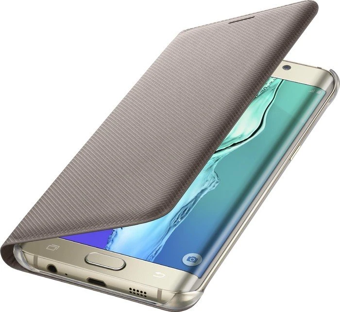 Samsung Flip Wallet für Galaxy S6 Edge+ gold