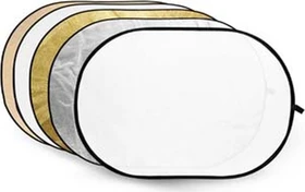 Godox Collapsible 5-in-1 Reflector Disc Gold, Silber, Soft-Gold, Weiß, Transluzent RFT-06 150x200cm