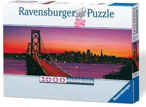 Ravensburger Puzzle San Francisco Oakland Bay Bridge bei Nacht