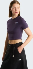 The North Face Cropped Slim T-Shirt kurzarm endless dusk (Damen)