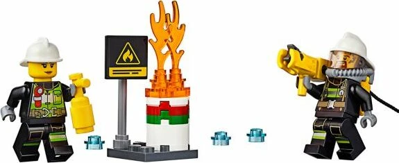 LEGO City Feuerwehr - Feuerwehrfahrzeug mit fahrbarer Leiter