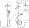 Hansgrohe Vernis Shape Showerpipe 230 1jet EcoSmart Reno Duschsystem chrome Vorschaubild