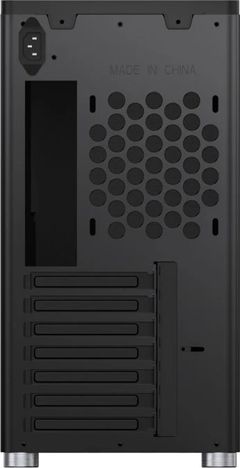 Jonsbo D40, schwarz, Glasfenster